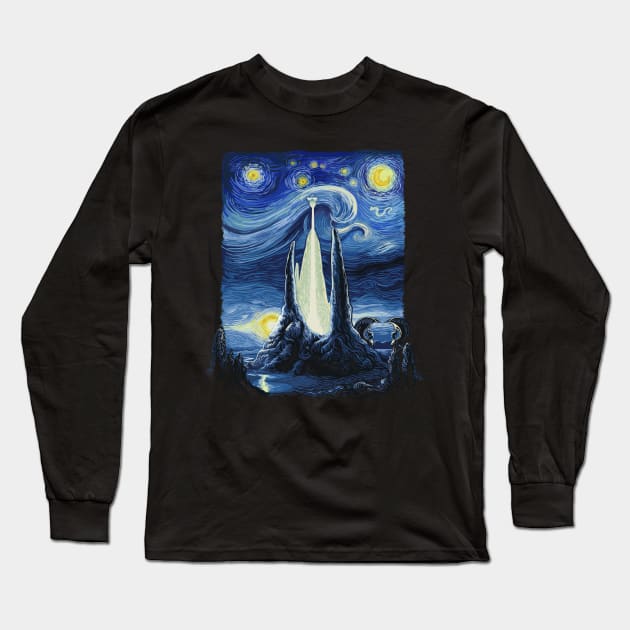 Starry Fantasia 2.0 Long Sleeve T-Shirt by BER